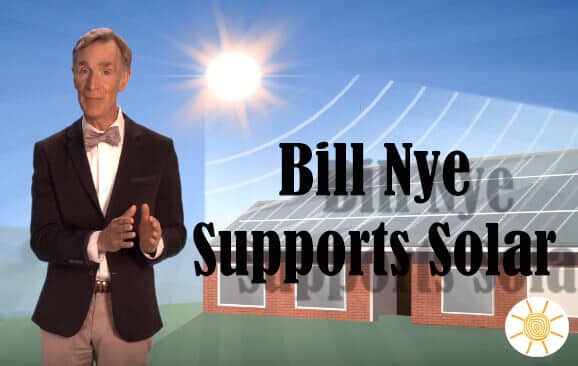 Bill Nye Backs Solar Startup Project