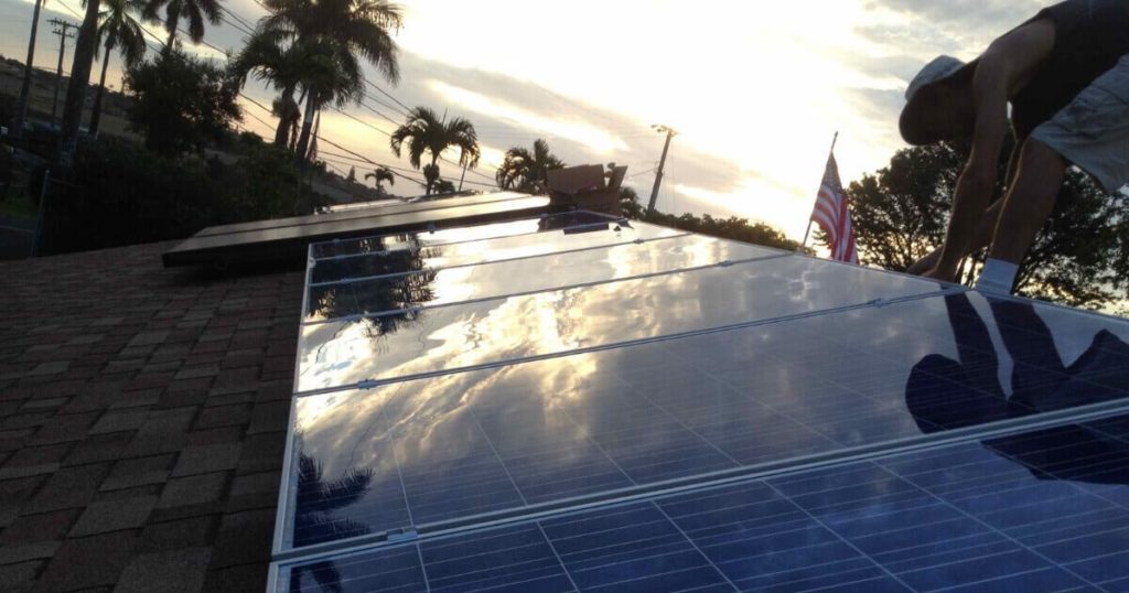 Home Solar Power System on Maui