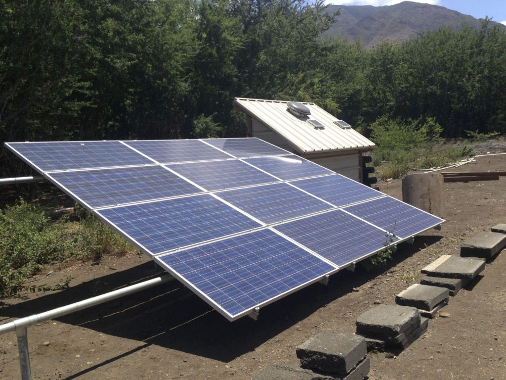 Low cost solar panels on Maui 2