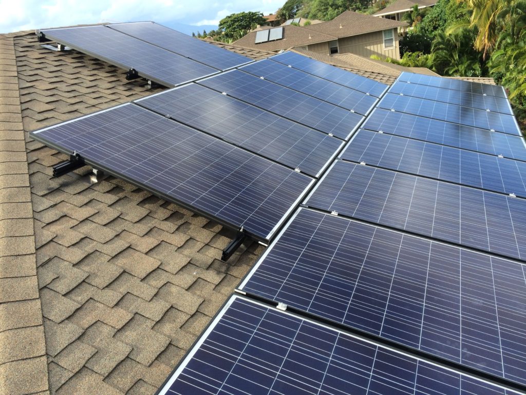 Low cost solar panels Maui